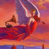 Musician Angel paint by numbers