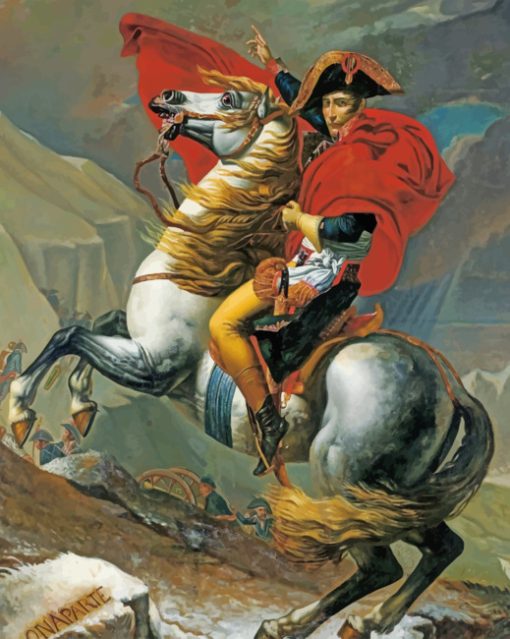 Napoleon Bonaparte paint by numbers