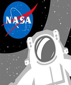 NASA Astronaut paint by numbers