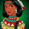 Pocahontas Paint by numbers