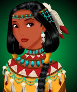 Pocahontas Paint by numbers