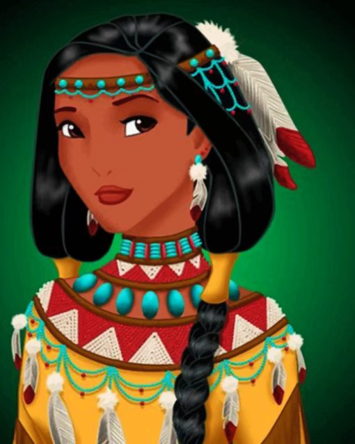 Pocahontas Paint by numbers