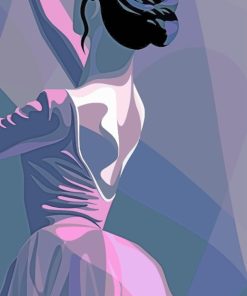 Ballerina Dancer Paint by numbers