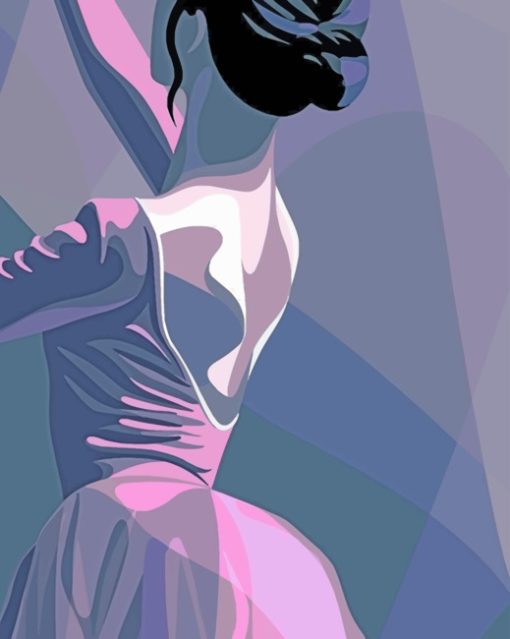 Ballerina Dancer Paint by numbers