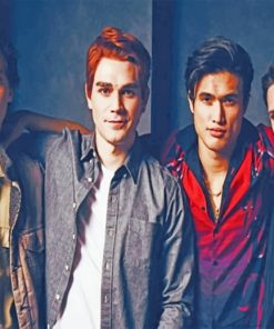 Riverdale Boys Paint by numbers