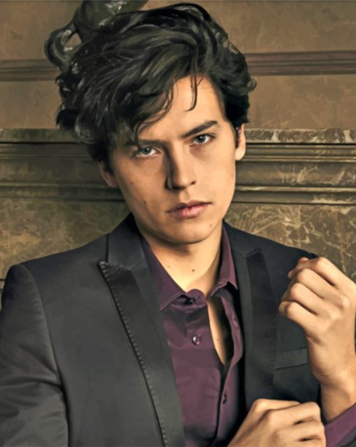 Riverdale Cole Sprouse Paint by numbers