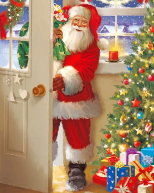 Santa Claus paint by numbers