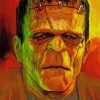 Scary Frankenstein paint by numbers