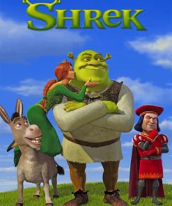 Shrek Movie Paint by numbers