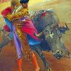 Spanish Bullfighter Paint by numbers