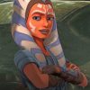 Star Wars Ahsoka Tano Paint by numbers