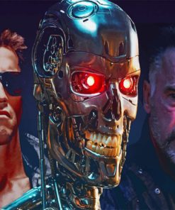 Terminator Movie Paint by numbers