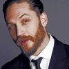 Tom Hardy Wearing A Black Suit Paint by numbers