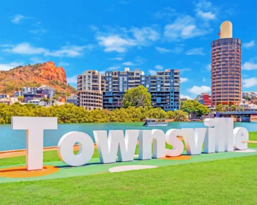 Townsville paint by numbers