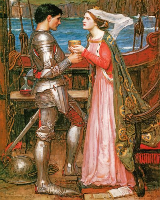 Tristam And Isolde Paint by numbers