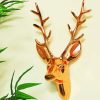 Tropical Deer Head paint by numbers