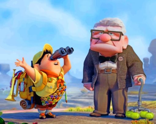 Up Movie Paint by numbers