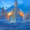 World Of Warships Legends paint by numbers