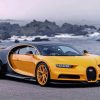 Yellow And Black Bugatti Paint by numbers