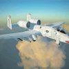 Aesthetic Fairchild A 10 Thunderbolt II paint by number