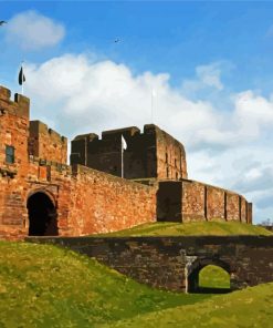 Carlisle Castle paint by number