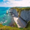 Cliffs Of Dover Etretat paint by number