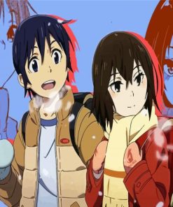 Erased Anime Characters paint by number