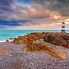 Penmon Lighthouse Wales paint by number