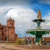 Plaza De Armas Cusco Peru paint by number