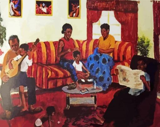 Priceless Moments Family paint by number