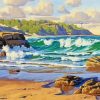 Seascape Coastal Scene Australia paint by number