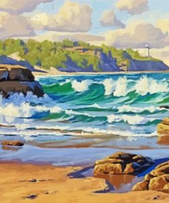 Seascape Coastal Scene Australia paint by number