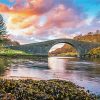 Seil Bridge paint by number