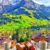 Tasty Breakfast By The Swiss Mountains paint by number