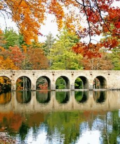 Tennessee State Park paint by number