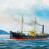 The Steamship paint by number