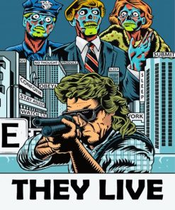 They Live paint by number