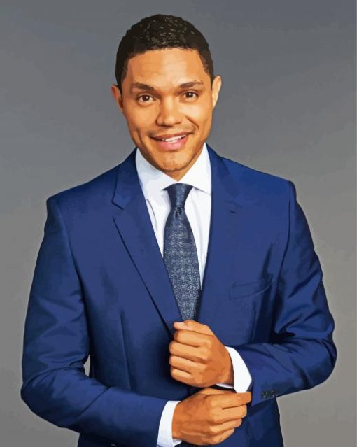 Trevor Noah paint by number