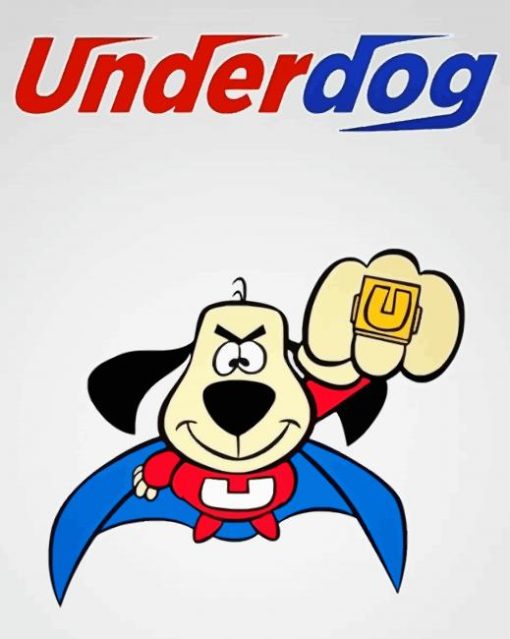 Underdog Tv Show paint by number