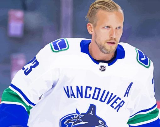 Vancouver Canucks Player paint by number