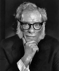 Yousuf Karsh Isaac Asimov paint by number