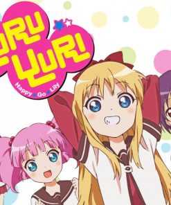 Yuru Yuri Manga Anime paint by number