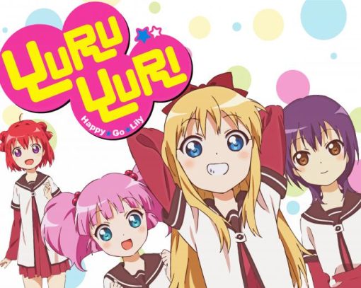 Yuru Yuri Manga Anime paint by number