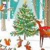 Aesthetic Christmas Wildlife paint by number