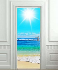 Aesthetic Door To The Beach paint by number