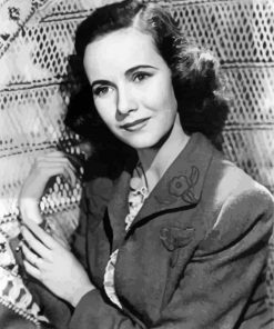 Aesthetic Teresa Wright paint by number