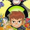 Ben 10 Game paint by number