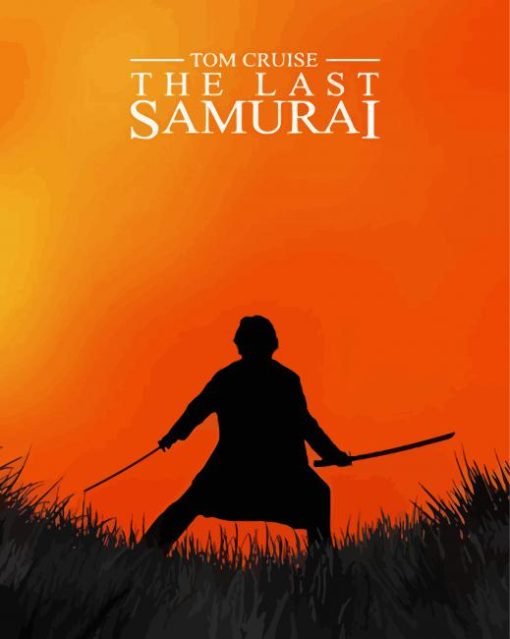 The Last Samurai Poster paint by number