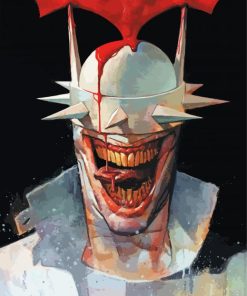 The Scary Batman Who Laughs paint by number