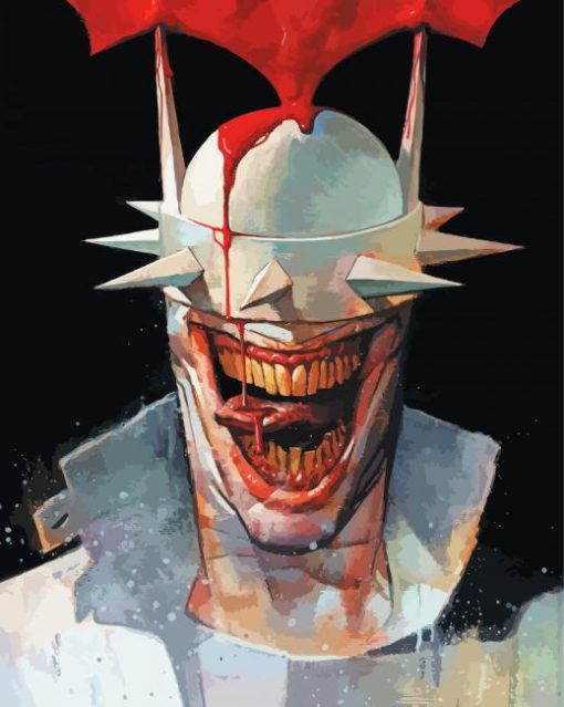 The Scary Batman Who Laughs paint by number